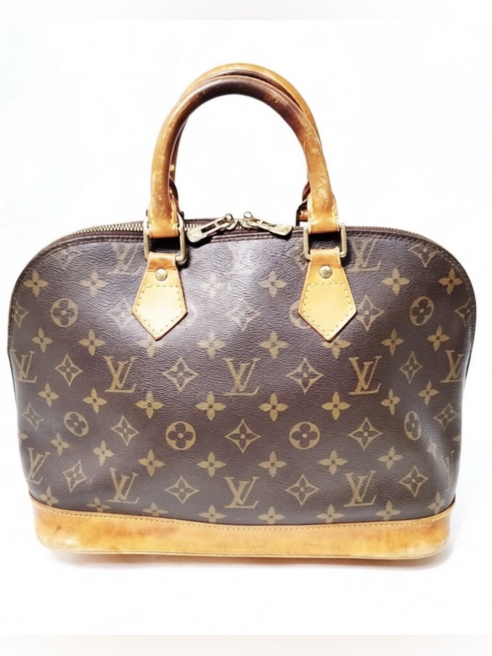 Louis Vuitton Vintage Monogram Alma PM Satchel - Made in France